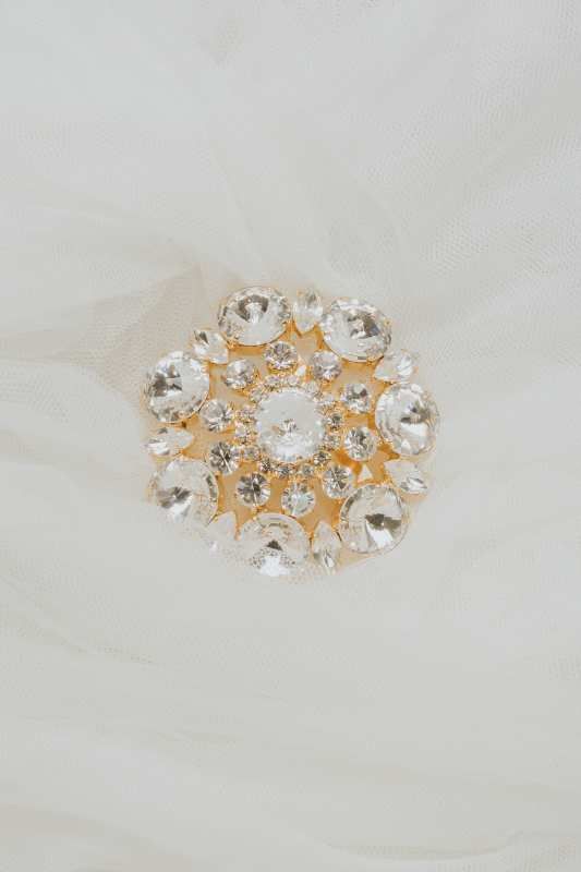 Broche novia grande