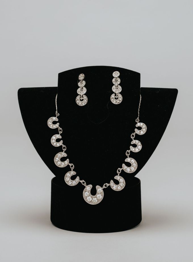 Conjunto pendientes ovalados